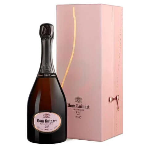 Dom Ruinart Rosé 2007 – Díszdobozos Vintage Champagne (0,75L)