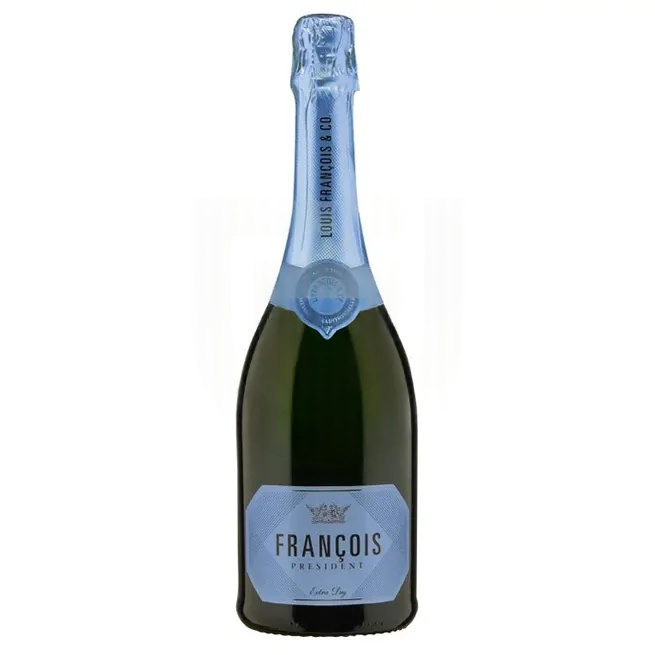 Francois President Extra Dry – Száraz Pezsgő | Etyeki–Budai borvidék (0,75L)